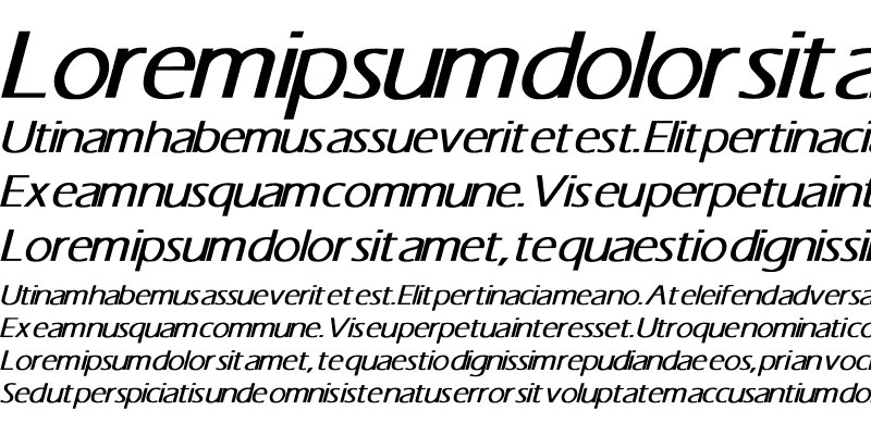 Sample of Tili Bold Italic