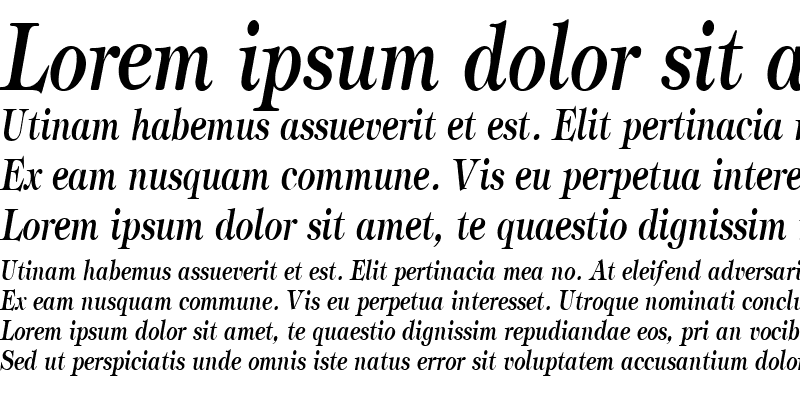 Sample of TimbrelCondensed Bold Italic