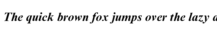 Preview of Times New Roman Mon Bold Italic