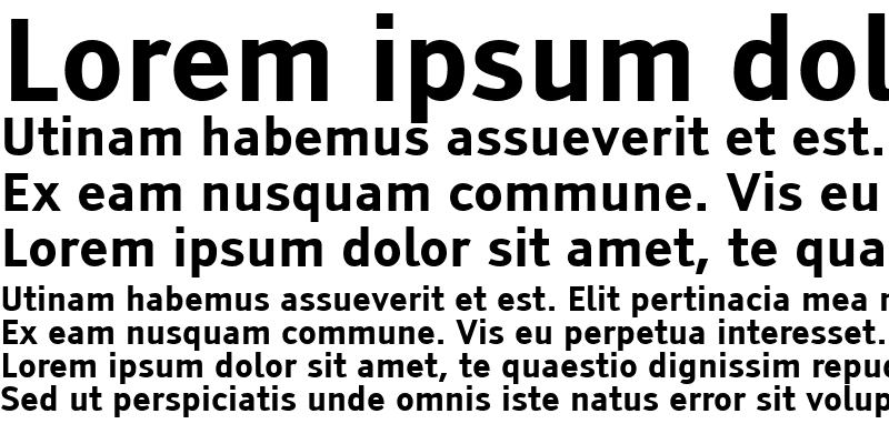 Sample of Tiresias Signfont