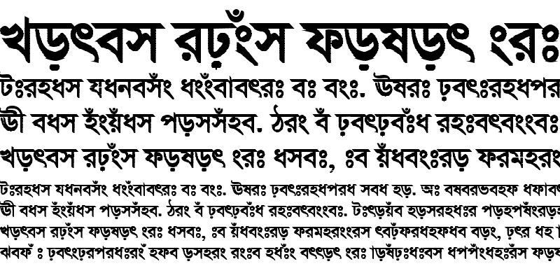 Sample of TitashMJ Bold