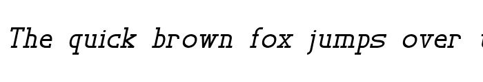 Preview of TL Serif Italic