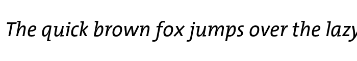 Preview of TMix Italic