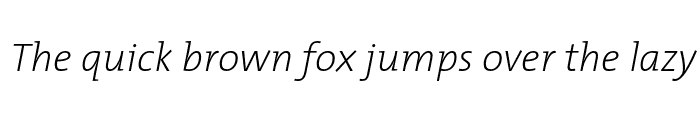 Preview of TMixExtraLight Italic
