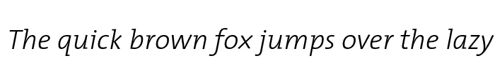 Preview of TMixLight Italic