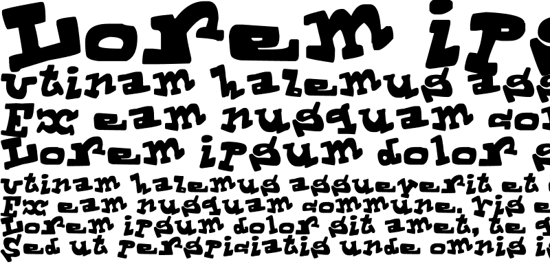 Sample of ToonLandBlack