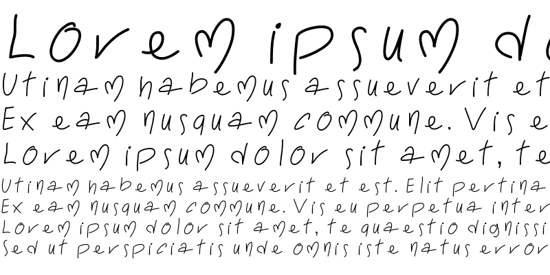 Sample of ToralfontClassic