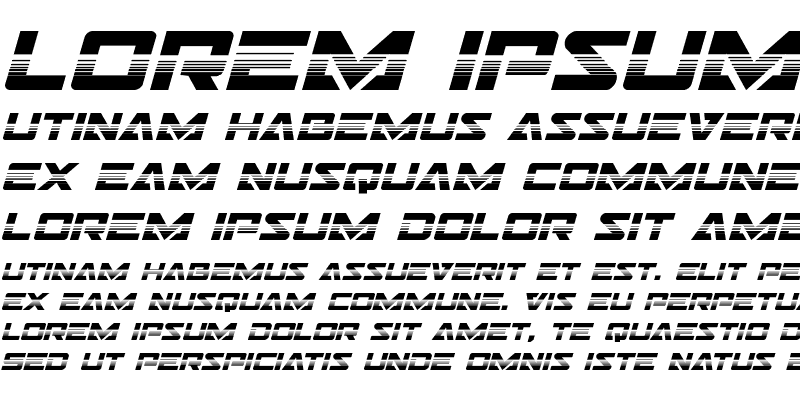 Sample of Trans-America Halftone Italic Italic