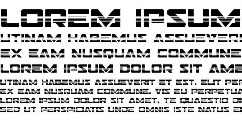 Sample of Trans-America Halftone Regular