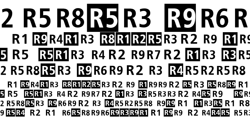 Sample of TransitLinie-R Regular