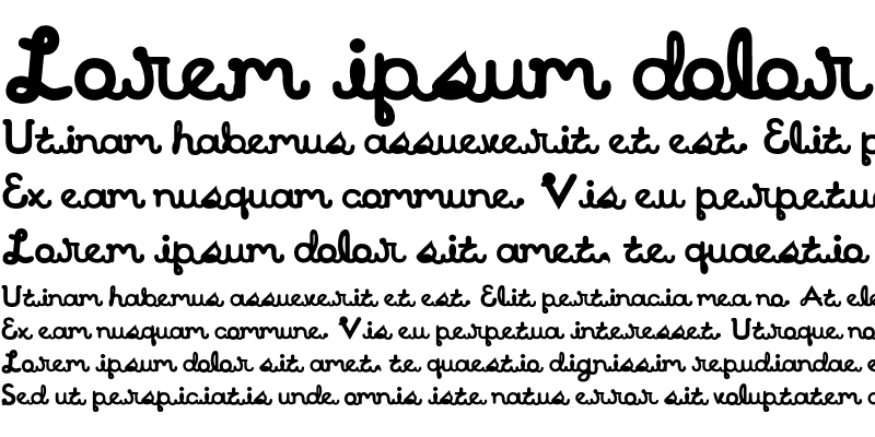 Sample of Treattype Bold