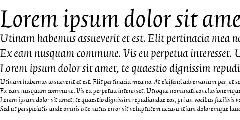 Sample of TriniteNo1 Italic