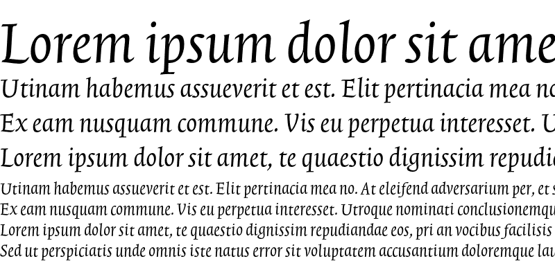 Sample of TriniteNo1 Tab Italic