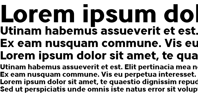 Sample of Tripleta ExtraBold