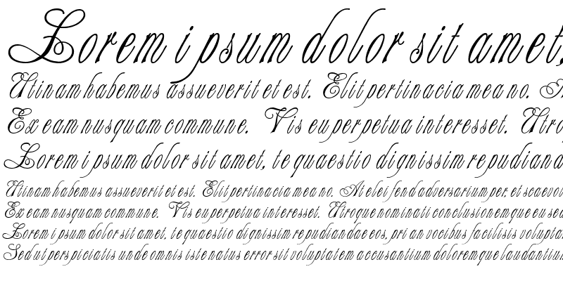 Sample of Tsarine Anastasia Script