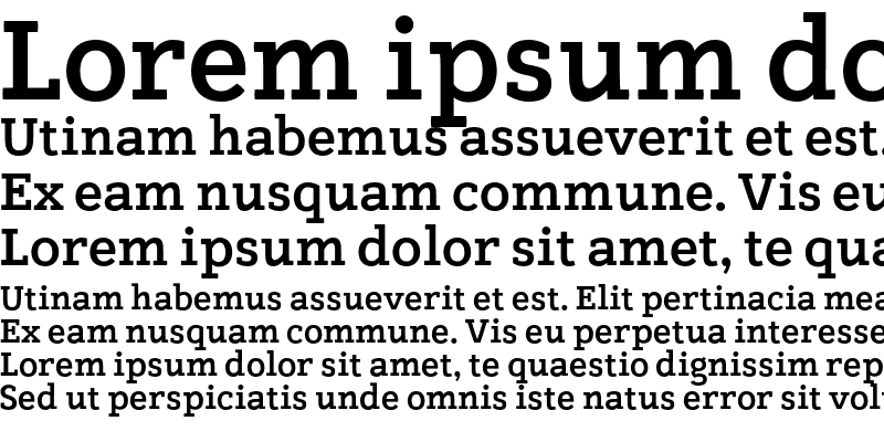 Sample of Tulia Bold