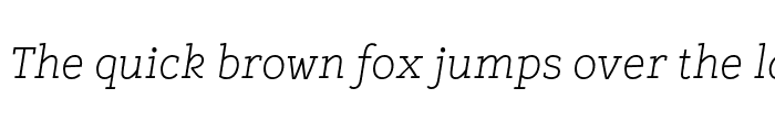 Preview of Tulia Italic