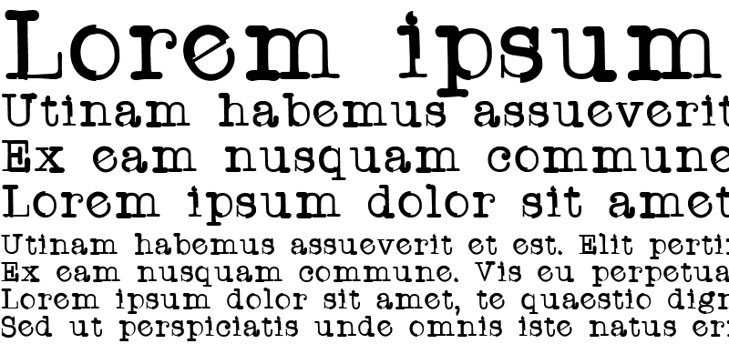 Sample of TWriterOne