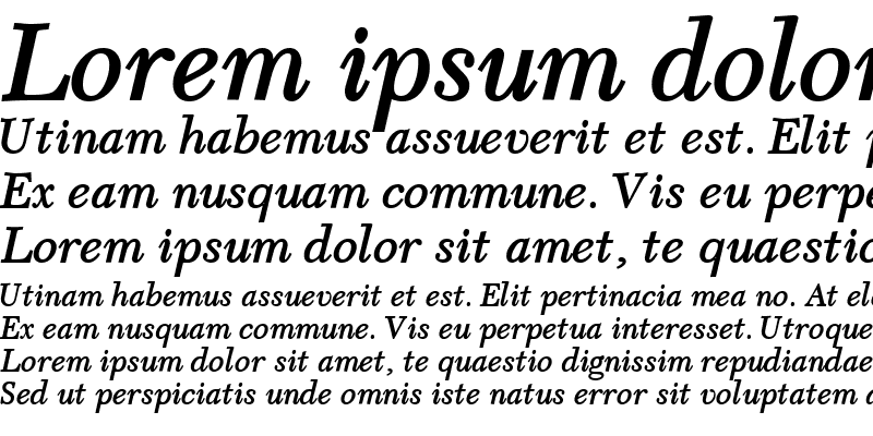 Sample of TycoonOSSSK Bold Italic