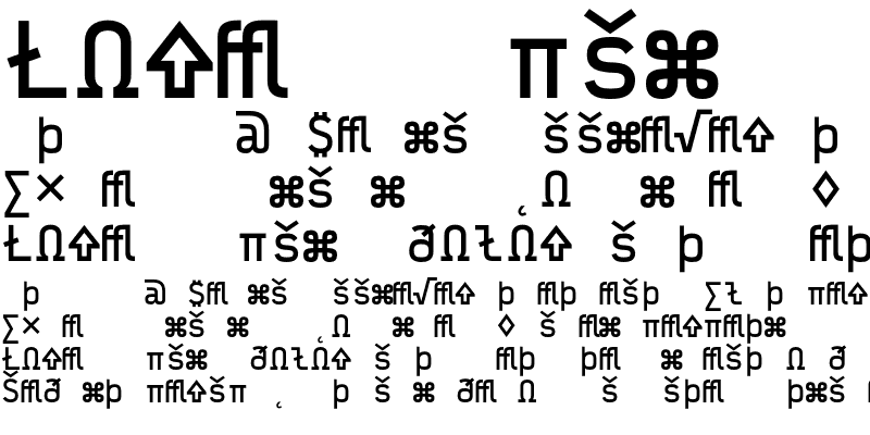Sample of Typestar OCRExpert Regular