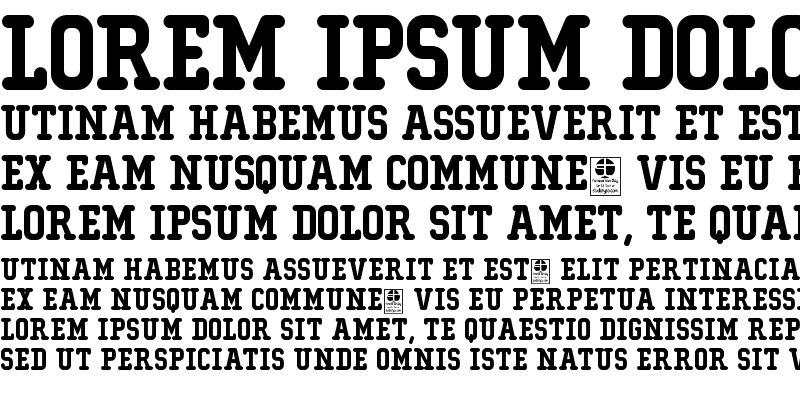 Sample of Typo College Rounded Demo Regular