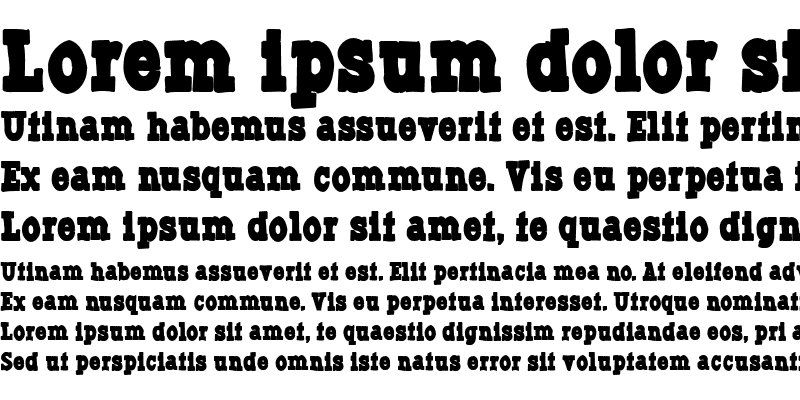 Sample of Typodermic Ink