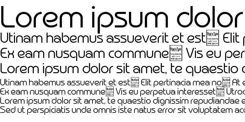 Sample of Typografix Regular