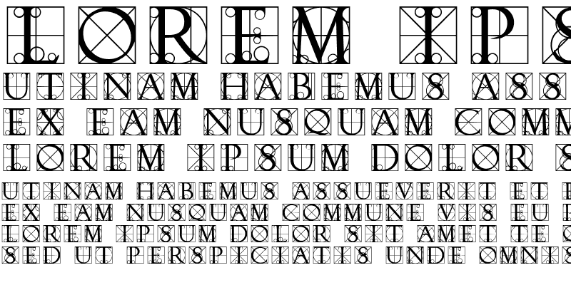Sample of TypographerDisplay