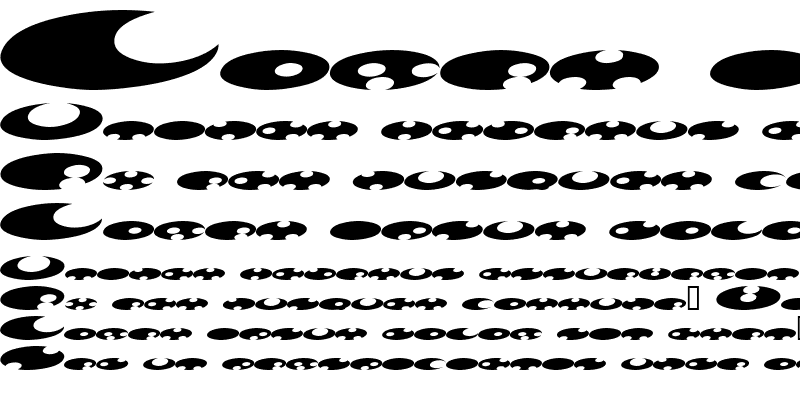 Sample of Ufo Italic