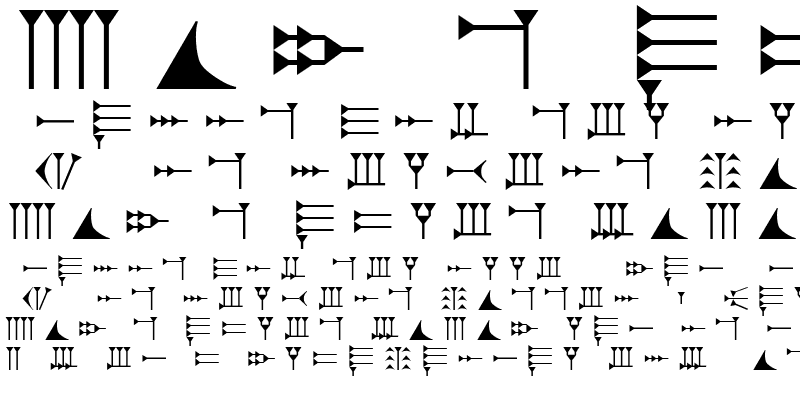 Sample of Ugaritic 3 Regular