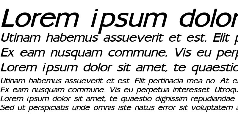 Sample of UkrainianAmbassadoreType Italic