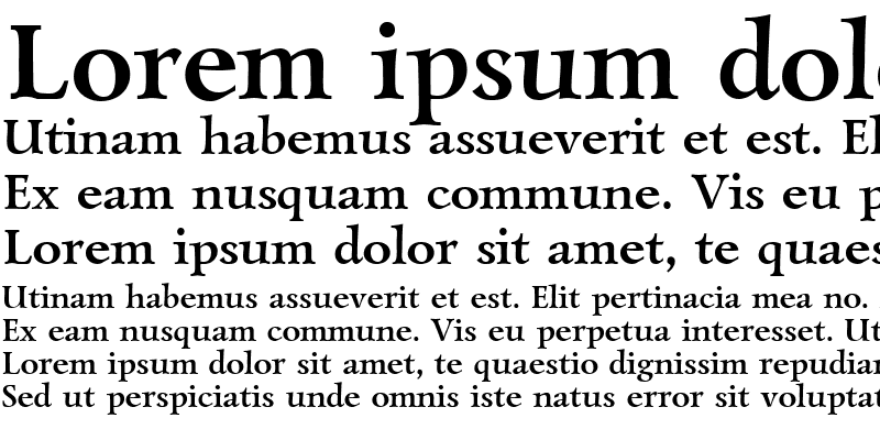 Sample of UkrainianLazurski Bold