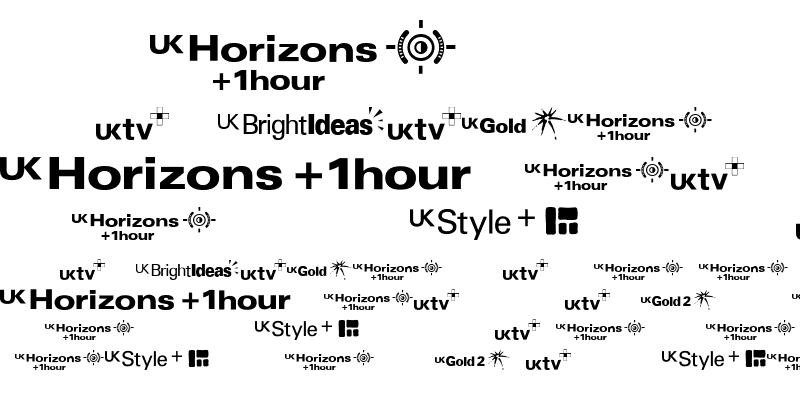 Sample of UKtv Family Logos