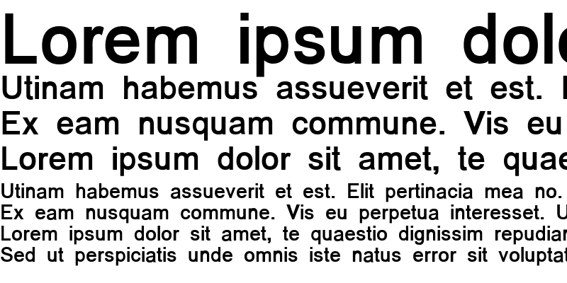 Sample of Umpush Bold