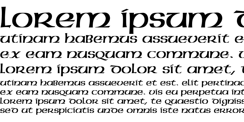 Sample of Uncial