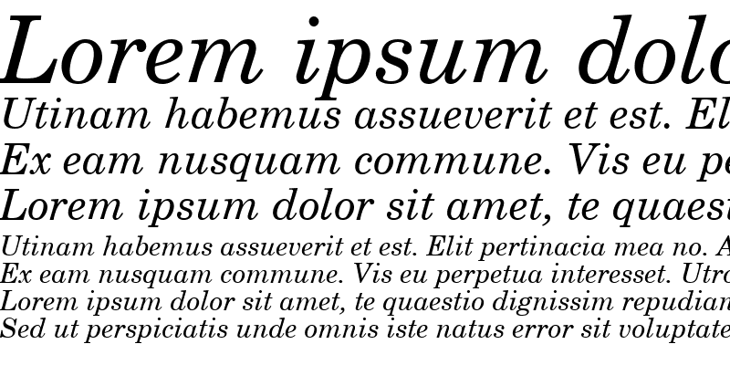 Sample of Uncle Salty 5 Italic