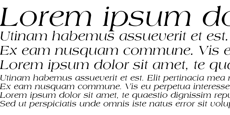 Sample of UncleSam-Italic