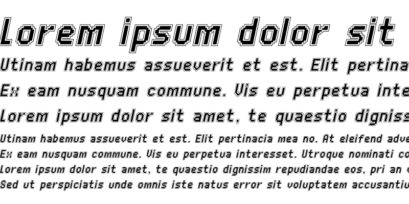 Sample of UNDA Outline Italic