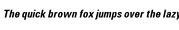 Preview of Uniform Bold Italic