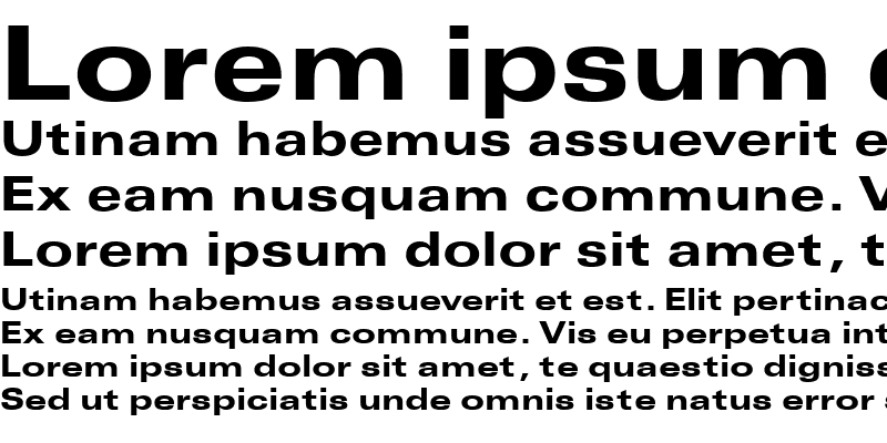 Sample of Unique Extended BOLD