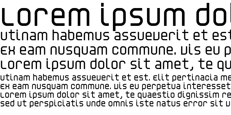 Sample of Unisect Bold