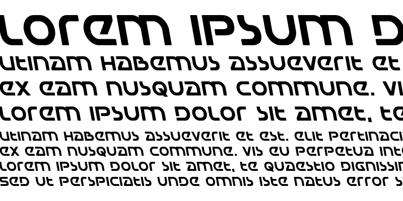 Sample of Universal Jack Leftalic Italic