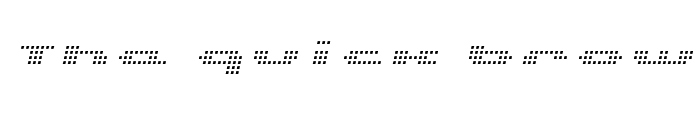 Preview of UP Tiny lcd four 8 Light Italic