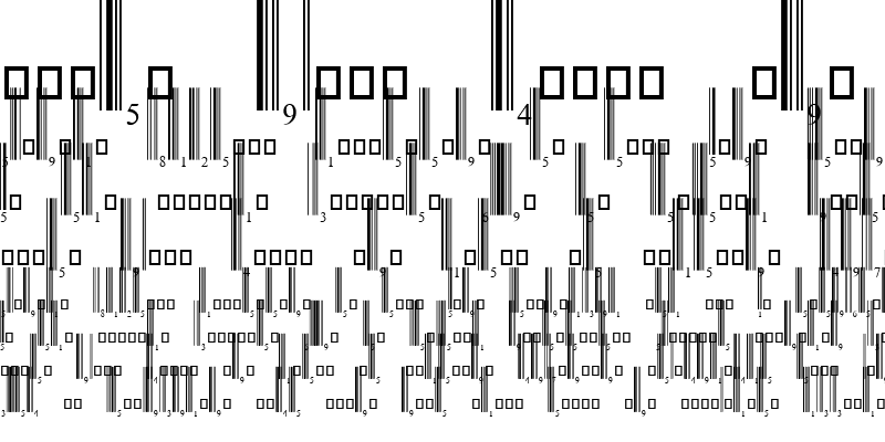 Sample of UPC-A