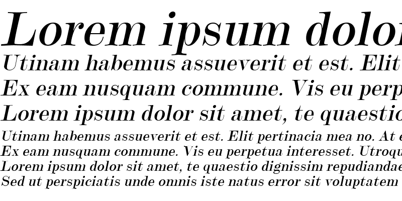 Sample of Update20 Italic