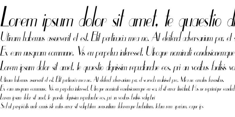 Sample of UppEa Cn Italic