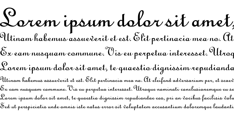 Sample of Uptype Bold