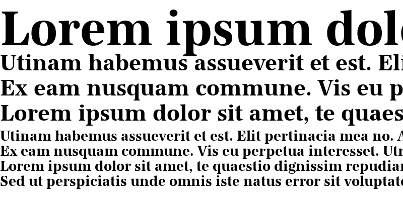 Sample of URWAntiquaTExtNar Bold