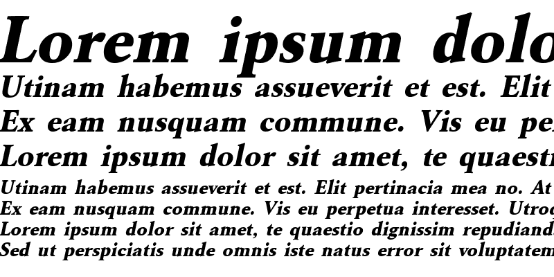 Sample of URWGaramondTExtBol Oblique