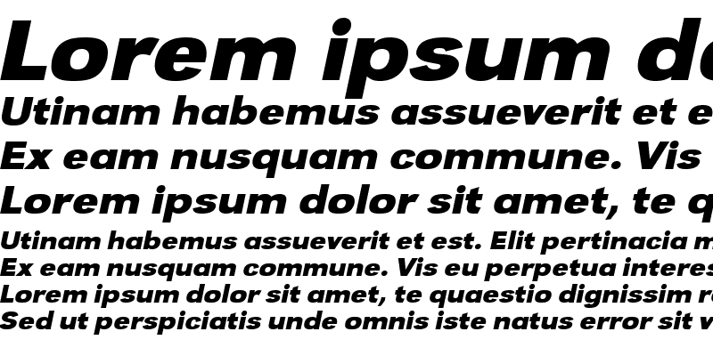 Sample of URWGroteskTExtWid Bold Oblique